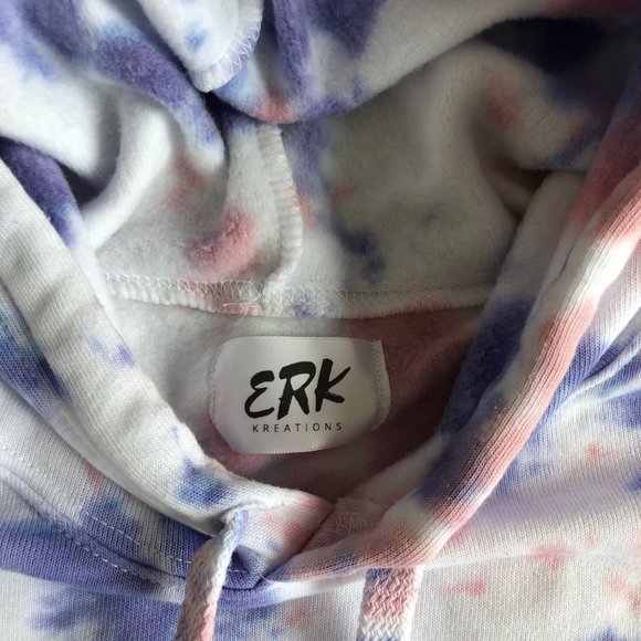 Cropped Tie Dye Sweatshirt - Picture 2 of 2